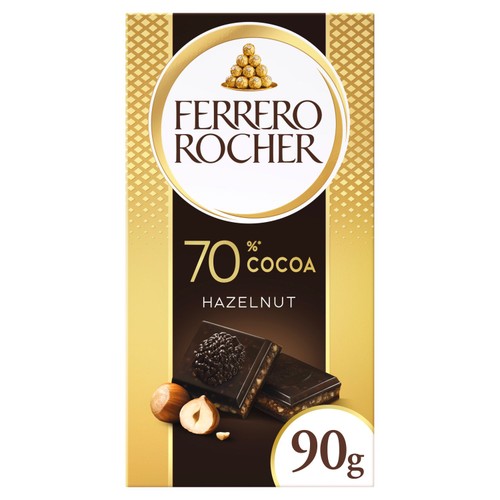 Ferrero Rocher 70% Dark Chocolate Bar