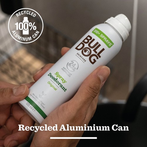 Bulldog Original Naturally Propelled Spray Deodorant