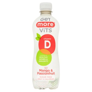 Get More Vits Vitamin D Still Mango & Passionfruit Drink 1 Litre