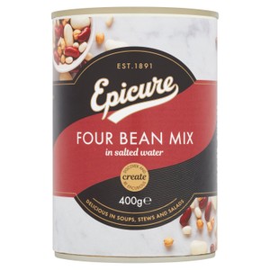 Epicure Organic Four Bean Mix