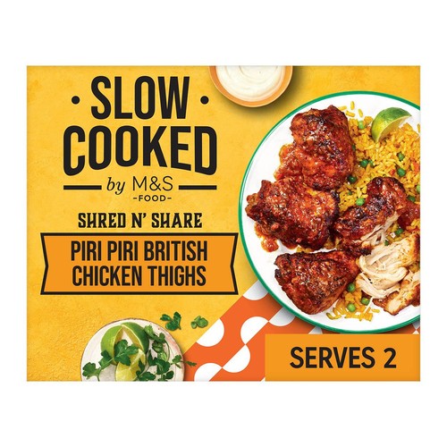 M&S Slow Cooked Piri Piri Chicken Thighs