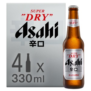 Asahi Super Dry Beer Lager Bottles
