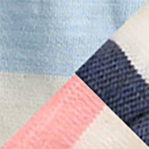 M&S Cotton Stripe Shorts, 0-3 Months, Blue