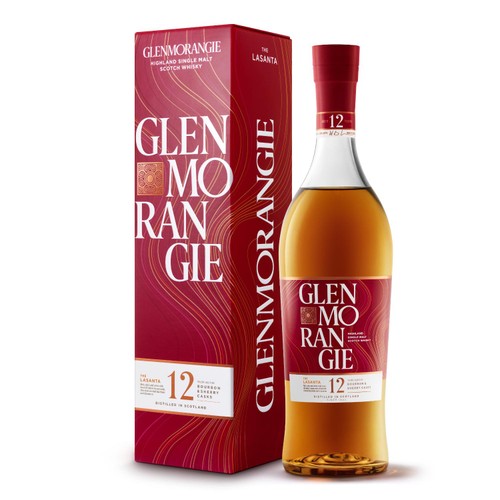 Glenmorangie Lasanta 12 Years Old Single Malt Whisky.