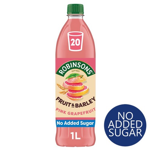 Robinsons Fruit & Barley Pink Grapefruit Squash