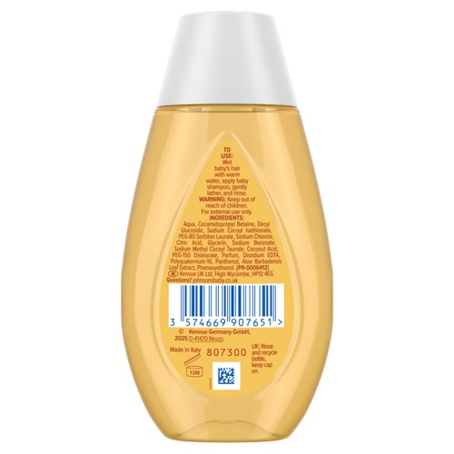 Johnson's Baby No More Tears Shampoo for Gentle Daily Care 