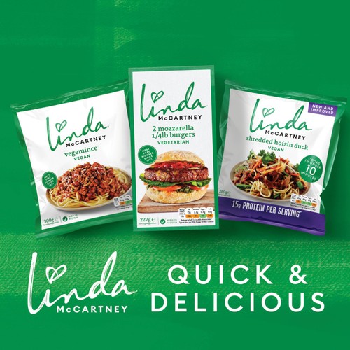 Linda McCartney 2 Mozzarella Burgers Frozen