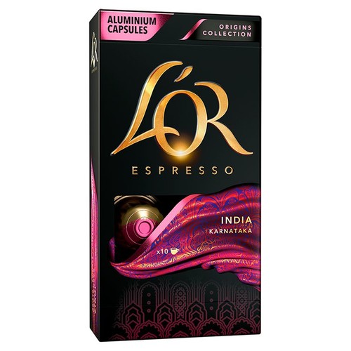 L'OR India Coffee Pods x10 Intensity 10