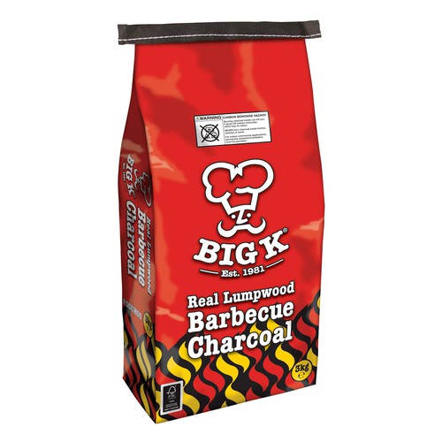 Big K Barbecue Lumpwood Charcoal FSC Ocado