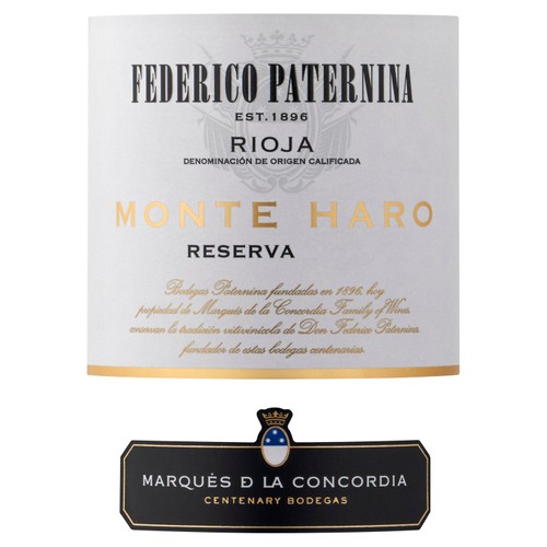 Federico Paternina Monte Haro Rioja Reserva