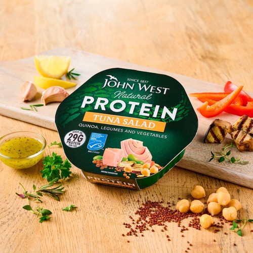 John West Protein Tuna Salad with Quinoa & Vegetables MSC 220g