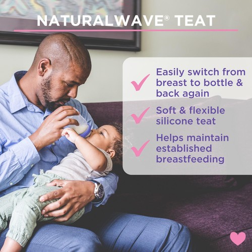 Lansinoh Silicone Bottle Teats Slow Flow