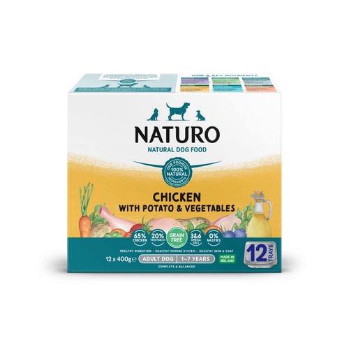 Naturo Grain Free Adult Dog Chicken and Potato