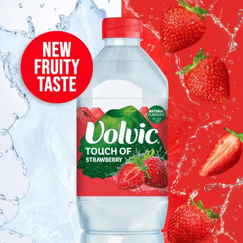 Volvic Touch of Fruit Strawberry Still Flavoured Water
