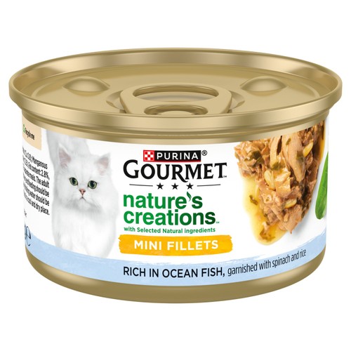 Gourmet Nature's Creations Ocean Fish Wet Cat Food 