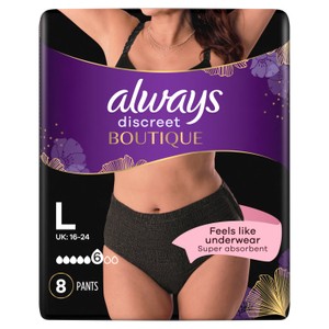 Always Discreet Incontinence Pants Boutique L