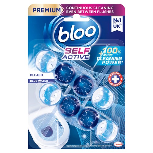 Bloo Colour Active+ Bleach Toilet Rim Blocks