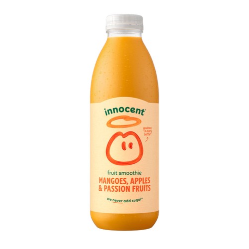 Innocent Mangoes, Passion Fruits and Apples Smoothie