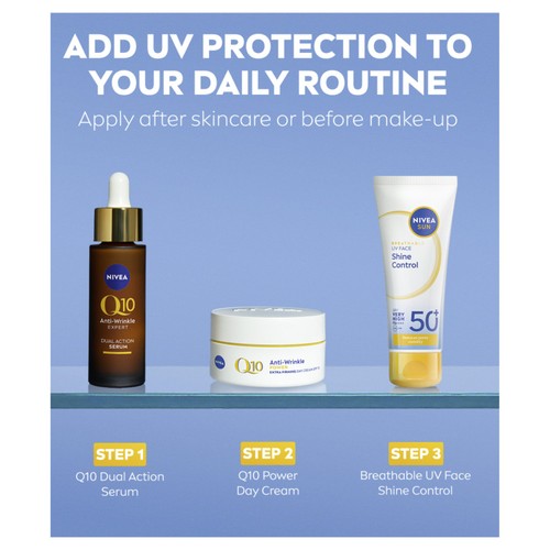 NIVEA SUN UV Face SPF 50 Sun Cream Shine Control
