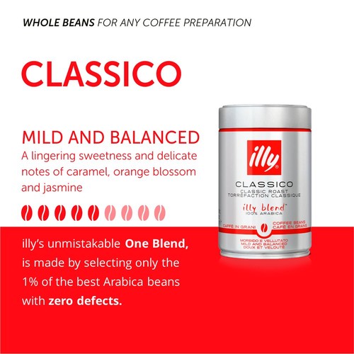 illy Classico Roast Coffee Beans