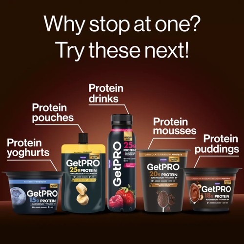 GetPro 20g High Protein Dark Chocolate Mousse