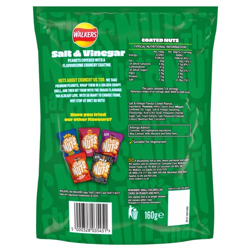 Thats Nuts Walkers Salt & Vinegar