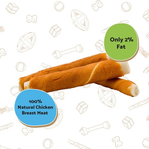 Good Boy Jumbo Twisters with Chicken Dog Treats