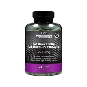 H&B Precision Engineered Creatine Monohydrate 700mg Capsules