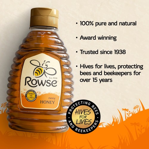 Rowse Pure & Natural Honey
