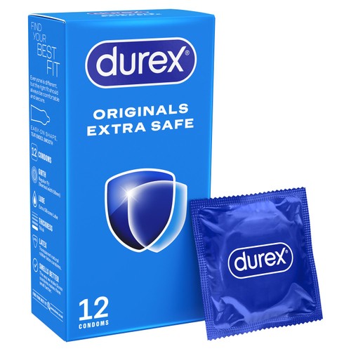 Durex Originals Extra Safe Condoms Regular Fit
