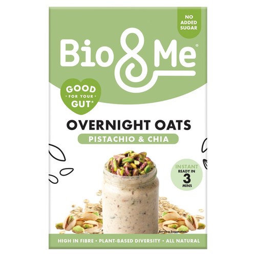 Bio&Me Pistachio & Chia Overnight Oats