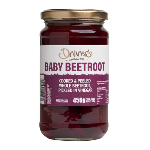 Drivers Whole Pickled Beetroot