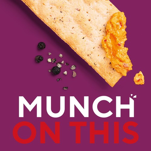 Ryvita Thins Cheddar & Black Pepper Flatbread Crackers