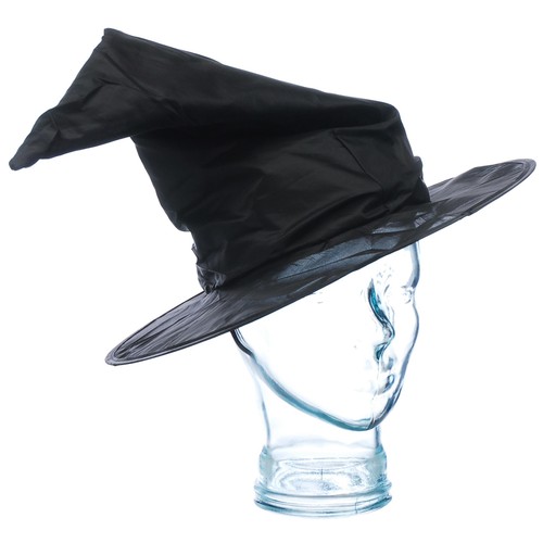 Black Polyester 42cm Witch's Hat