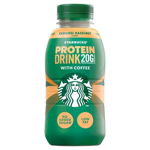 Starbucks Protein Drink With Coffee Caramel Hazelnut Flavour