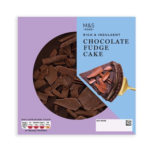M&S Chocolate Fudge Cake