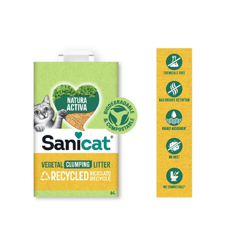 Sanicat Clumping Corn Cat Litter