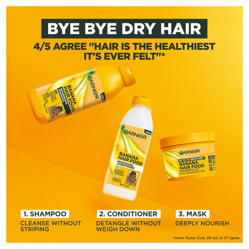 Garnier Ultimate Blends Hair Food Banana 3-in-1 Hair Mask Treatment