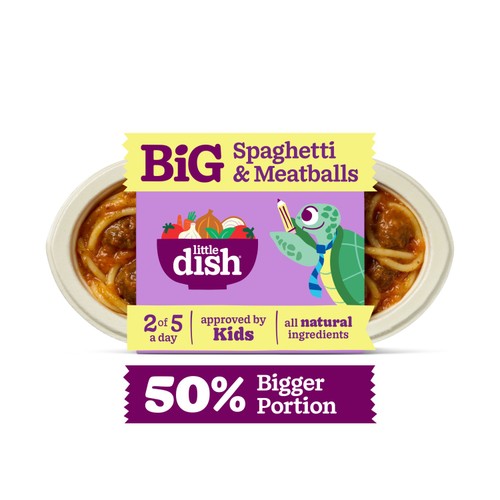 Big Dish Spaghetti & Meatballs from Little Dish