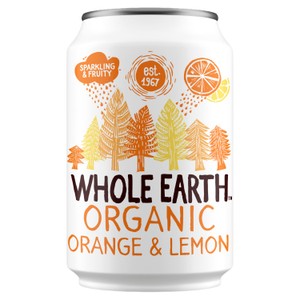 Whole Earth Organic Sparkling Orange & Lemon
