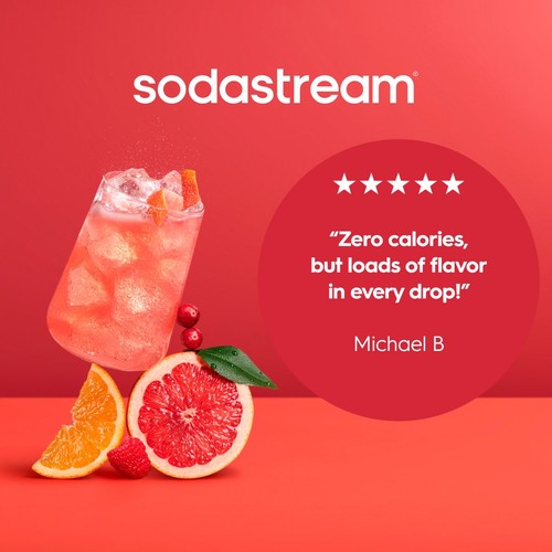 SodaStream Pink Grapefruit