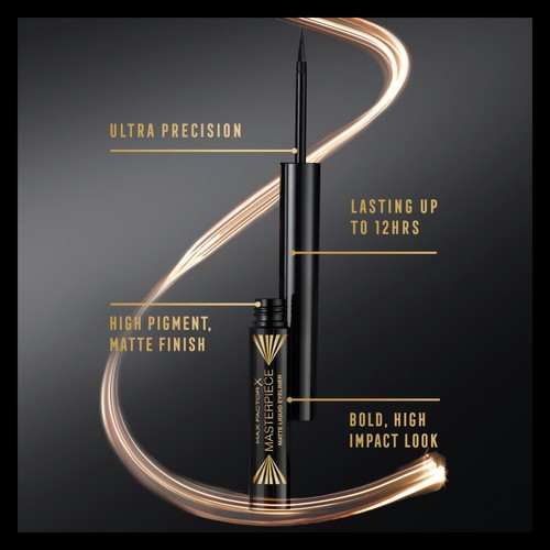 Max Factor Masterpiece Waterproof Matte Liquid Eyeliner Espresso