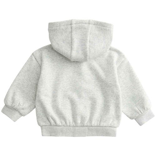 M&S Tommy Zip Up Hoodie, 0-3 Months, Grey Marl