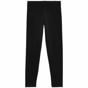 M&S Girls Cotton Rich Leggings, 11-12 Years, Black