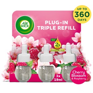Airwick Cherry Blossom & Raspberry Liquid Electrical Triple Refill