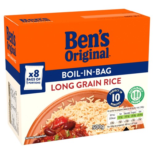 Ben's Original Boil In Bag Long Grain Rice