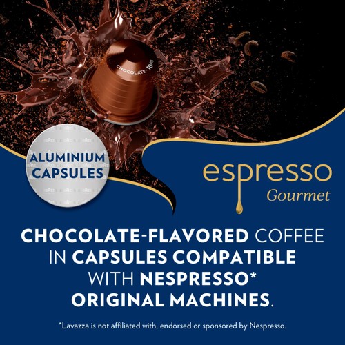 Lavazza Chocolate Gourmet Nespresso Compatible Capsules