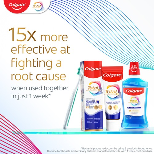 Colgate Total Active Prevention Advanced Teeth Whitening Toothpaste