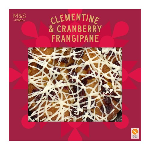 M&S  Gluten Free Clementine & Cranberry Frangipane