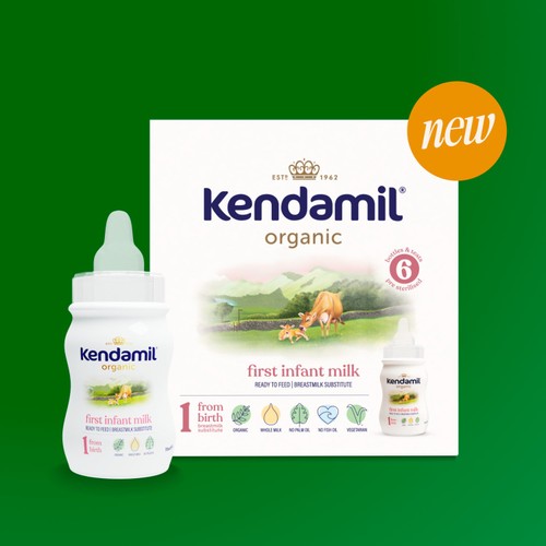 Kendamil Organic Stage 1 First Infant Milk Starter Pack
